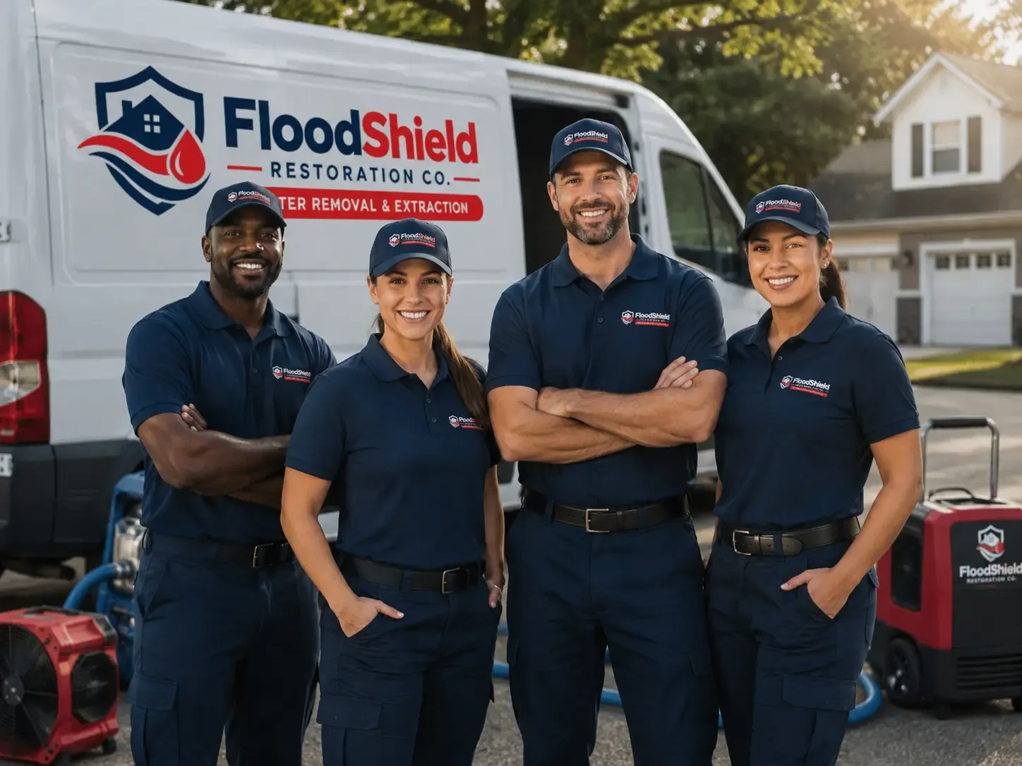Flood Damage Restoration company in Ashley, IL