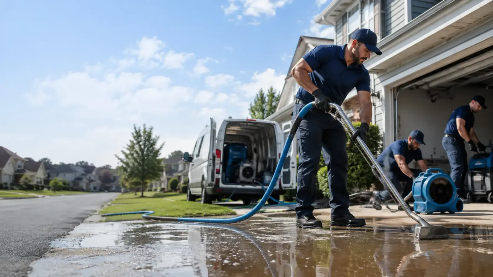 Flood Damage Restoration in Ashley, IL